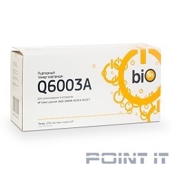 Bion Q6003A Картридж для HP Color LaserJet 1600/2600N/M1015/M1017, пурпурный 2000 Стр.   [Бион]