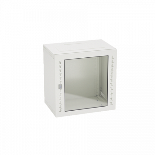 Шкаф телекоммуникационный навесной, 12 U (600х600х400) дверь стекло,RAL7035