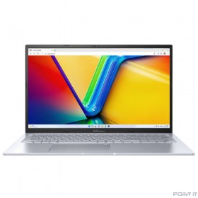 Ноутбук ASUS M3704Y (M3704YA-AU221) 17.3&quot;/FHD/IPS/250N/60Hz/Ryzen 5 7430U/16GB/SSD512GB/AMD Radeon/FingerPrint/Backlit/DOS/Cool Silver (90NB1191-M009W0)
