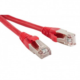 Патч-корд Netko СКС FTP4 cat.5e, 3.0м, литой коннектор, красный