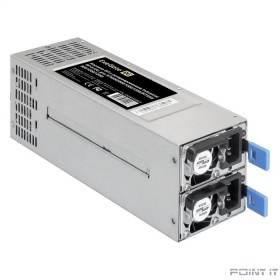 Exegate EX292322RUS Серверный БП с резервированием 2U Redundant 2x800W ExeGate Industrial-RTS800 (APFC, КПД 94% (80 PLUS Platinum), 4 cm fan, 24pin, 2x(4+4)pin, 2PCIe, 2SATA, 6IDE, Cable Management)