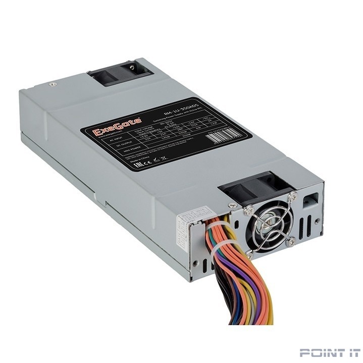 Exegate EX237309RUS Серверный БП 400W <ServerPRO-1U-400ADS> APFC, унив. для 1U, 24pin,2x(4+4)pin,4xSATA,3xIDE