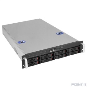 Exegate EX294561RUS Серверная платформа ExeGate Pro 2U660-HS08 &lt;RM 19&quot;, высота 2U, глубина 660, Redundant БП 2x550W, 8xHotSwap, USB&gt;