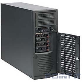 Supermicro CSE-733TQ-668B Корпус  MidTower, 4x3.5&quot; Hot Plug SAS/SATA with SES2, 2x5.25 External, 7xFH Slots, E-ATX, front 2xUSB, 1x3.5&quot;, 668W Fixed