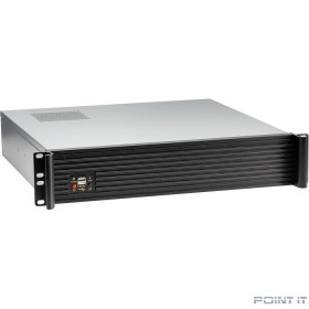 Exegate EX281968RUS Серверный корпус ExeGate Pro 2U420-06 &lt;RM 19&quot;, высота 2U, глубина 420, БП 2U-500ADS, USB&gt;