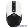 A-4Tech Мышь Fstyler FB12 черный/белый оптическая (1200dpi) беспроводная BT/Radio USB (3but) [1595332]