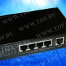 NS104GT5P PoE, коммутатор, настольный, 5 портовый, 4 PoE 802.3at 1Gbit порта, 25W, 1 Uplink 1Gbit порт, кабель питания ЕВРО, черный РАСПРОДАЖА