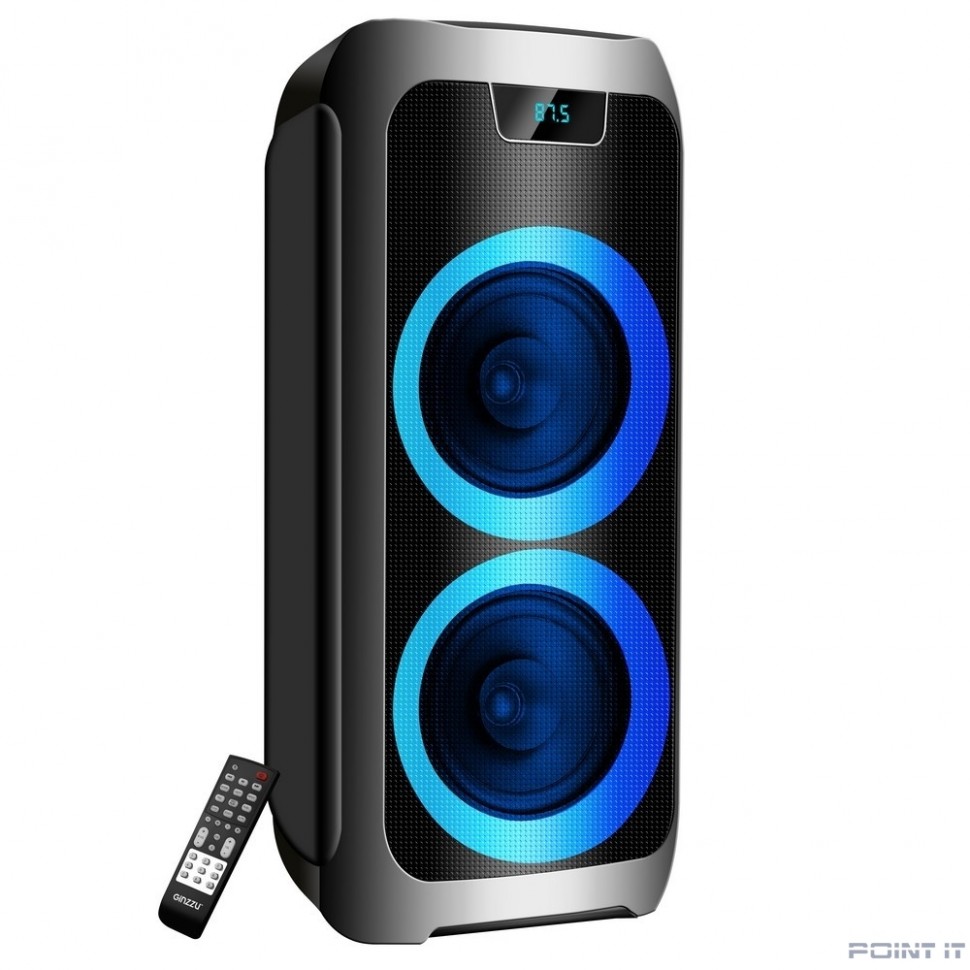 Ginzzu GM-211, Акустическая система Midi, RGB/BT/USB/TF/FM/ДУ