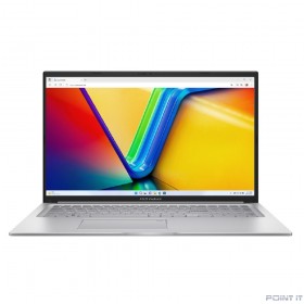 Ноутбук ASUS X1704V (X1704VA-AU515) 17.3&quot;/FHD/IPS/250N/60Hz/i5-1335U/16GB/SSD512GB/Intel Iris Xe/FingerPrint/Backlit/DOS/Cool Silver (90NB10V1-M00K20)