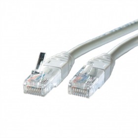 Патч-корд Netko СКС FTP4 cat.5e, 5.0м, BC, серый