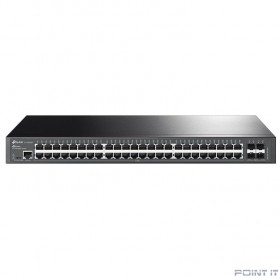 TP-Link SG3452X Управляемый коммутатор JetStream уровня 2+ с 48 гигабитными портами RJ45 и 4 портами SFP+ PROJ