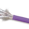 Кабель U/UTP4 cat.6 NETKO /4 пары 23 AWG BC / 305м / с крестовиной / нг(А)-HF LSZH - малодымный, не содержащий галогенов; фиолетовый; одножильный