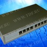 NS10829P PoE, коммутатор, настольный, 9 портовый, 8 PoE 802.3af 100Mbit портов, 15.4W, 1 Uplink 1Gbit порт, кабель питания ЕВРО, серый