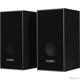 CBR CMS 700, Акустическая система 2.0, питание USB, 2х3 Вт (6 Вт RMS), материал корпуса MDF, 3.5 мм линейный стереовход, цвет чёрный