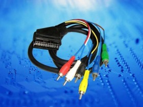 Шнур аудио-видео SCART-6RCA (1.2 м), Netko