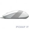 A-4Tech Мышь FStyler FM10 WHITE белый/серый оптическая (1000dpi) USB [1147676]