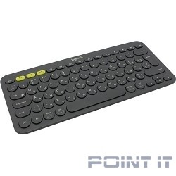 920-007584 Logitech Keyboard K380 Dark Grey Wireless Bluetooth RTL, Multi-Device