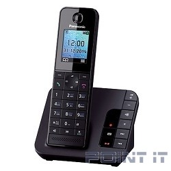 Panasonic KX-TGH220RUB  (черный) {АОН, Caller ID, &quot;Радионяня&quot;}
