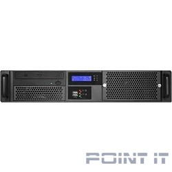 Procase GM238-B-0 черный, {2U глубина 380мм, MB 9.6&quot;x9.6&quot;, без Б/П}