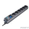 ZIS Сетевой фильтр Pilot S-MAX 1.8 м {5 евро, 1 росс., увеличенная мощность 3500 Вт}