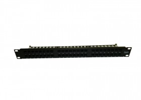 Патч-панель UTP, 19&quot;, 48 портов RJ45, cat.6, 1U, Krone Type, &quot;L&quot;