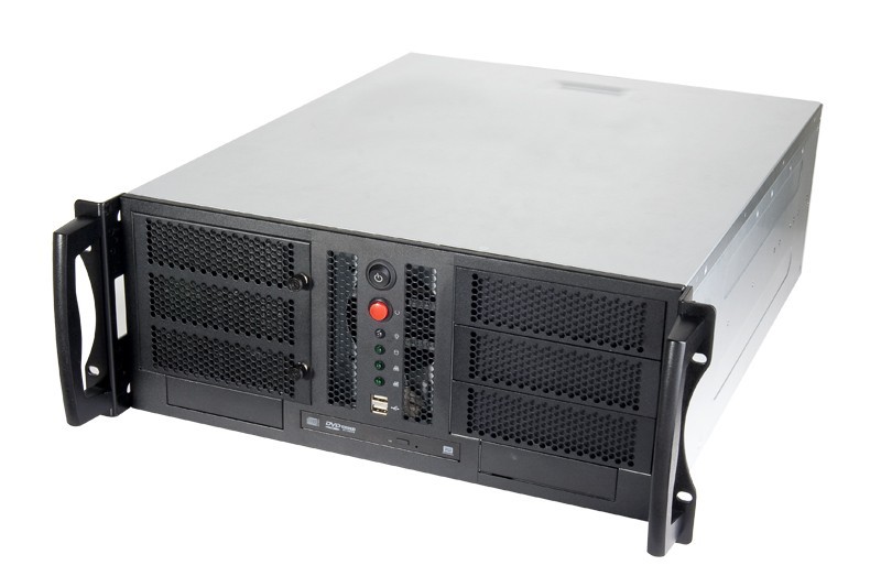 Корпус компьютерный 19", 2U, MB ATX/CEB, отсек 3, 5 2шт, CDR слот 5, 25, 4 вент, без БП