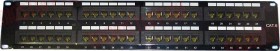 Патч-панель UTP, 19&quot;, 48 портов RJ45, cat.6, 2U, Dual Type, Netko СКС, &quot;J&quot;
