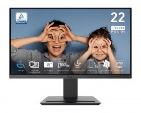 Монитор MSI 21,45'' PRO MP223 E2 Black, 16:9, VA, 1920x1080, 4ms, 250cd, 100Hz, 1xHDMI, 1xDP