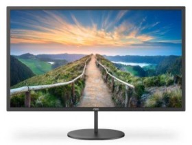 ЖК монитор AOC Q32V4/31.5&quot;/IPS/2560x1440 16:9/75Hz/250/1200:1 Matte/4 мс/да/черный/10 кг Q32V4