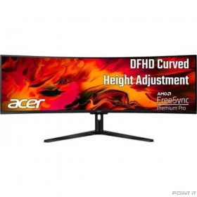 Монитор LCD Acer 49&quot; EI491CRSbmiipphx {VA Curved 3840x1080 144Hz 4ms 400cd 2xHDMI2.0 2xDisplayPort1.2 2x3W FreeSync(Premium Pro)} [UM.SE1CD.S01]