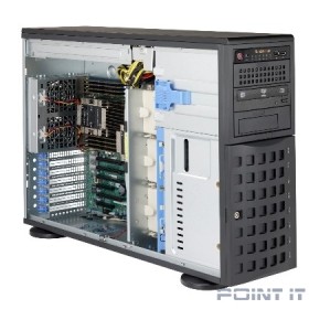 Supermicro CSE-745BAC-R1K23B Корпус SuperChassis 4U 745BAC-R1K23B/HDD(8)LFF/3x5.25&quot;/7xFHFL/2x1200W/8xSAS3/SAS2/SATA3/ 2x1200W