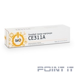 Bion CE311A Картридж для HP Color LaserJet CP1012 Pro/CP1025 Pro/Canon LBP7010C/LBP7018C/MFP175nw, голубой 1000 стр  [Бион]