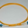Патч-корд оптический соединительный LC-LC/UPC SM Duplex 3.0мм 9/125, 1м Netko
