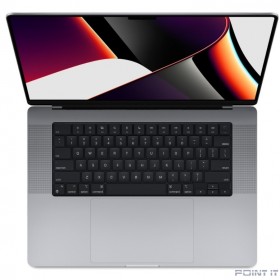 Ноутбук Apple MacBook Pro 16 2021 [MK183RU/A] Space Grey 16.2&quot; Liquid Retina XDR {(3456x2234) M1 Pro 10C CPU 16C GPU/16GB/512GB SSD} (РФ)