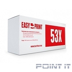 EasyPrint Q7553X/Q5949X Картридж LH-53X U для HP LJ P2014/2015/M2727nf/Canon LBP3310 (7000 стр.) с чипом