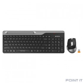 Клавиатура + мышь A4Tech Fstyler FB2535C клав:черный/серый мышь:черный/серый USB беспроводная Blueto