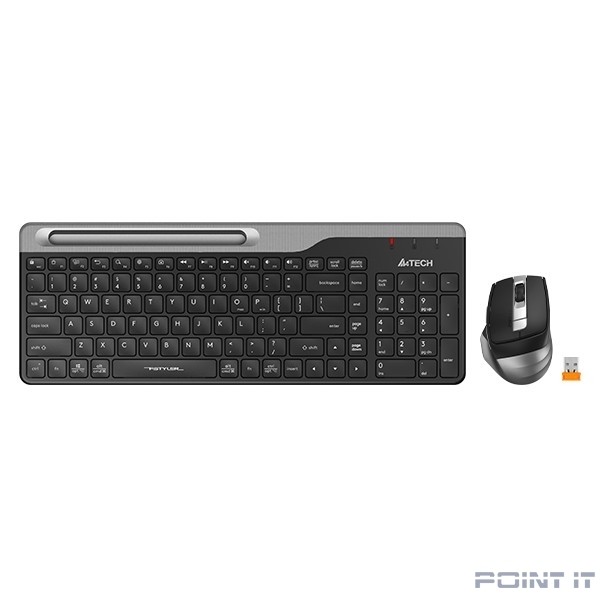 Клавиатура + мышь A4Tech Fstyler FB2535C клав:черный/серый мышь:черный/серый USB беспроводная Blueto