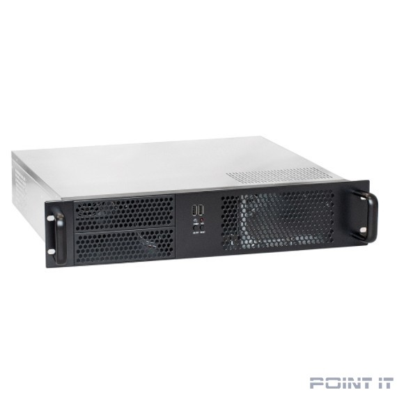Exegate EX284979RUS Серверный корпус ExeGate Pro 2U650-08 <RM 19", высота 2U, глубина 650, БП 700ADS, 2*USB>