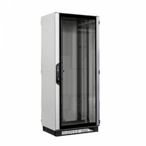 VX IT Шкаф 800x2000x800 42U standard обзорная и глухая двери на вент.цоколе 100мм со стенками 19 рамы спереди/сзади
