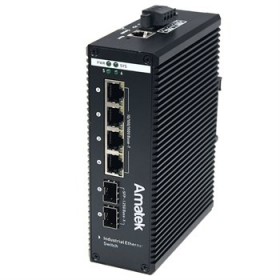 AN-SXGM6P4A - промышленный 6-портовый  управляемый гигабитный L2 коммутатор с PoE+ до 120Вт