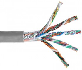 Кабель Cabletech UTP50 cat.3, 305м, 0,45мм, CCA, серый РАСПРОДАЖА