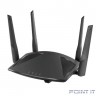 D-Link DIR-X1860/RU/R1A Wi-Fi 6 маршрутизатор AX1800, 1000Base-T WAN, 3x1000Base-T LAN