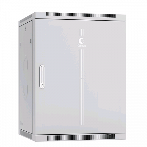 Шкаф телекоммуникационный настенный 19 15U 600x350x769mm (ШхГхВ) дверь металл