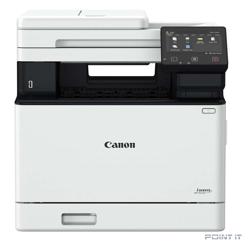 МФУ (принтер, сканер, копир) MF752CDW A4 DUPLEX WH/BLACK 5455C012 CANON