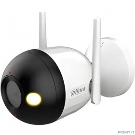 DAHUA DH-IPC-F2CP-LED-0280B Уличная цилиндрическая IP-видеокамера Full-Color 2Мп, объектив 2.8мм, обнаружение людей, LED 30м, микрофон, IP67, Wi-Fi металл/пластик