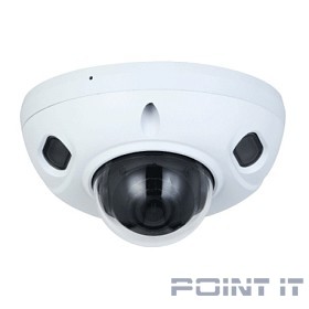 DAHUA DH-IPC-HDBW3241FP-AS-0210B-S2 Уличная мини-купольная IP-видеокамера с ИИ 2Мп, 1/2.8” CMOS, объектив 2.1мм, видеоаналитика, ИК-подсветка до 30м, IP67, IK10, корпус: металл