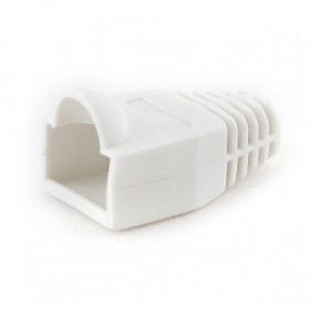 Изолирующий колпачок для RJ45 белый, D-6 мм, 100шт Netko