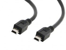 Кабель шт.mini USB B - шт.mini USB B 1.1 (1,5м), серый, блистер.. Netko РАСПРОДАЖА