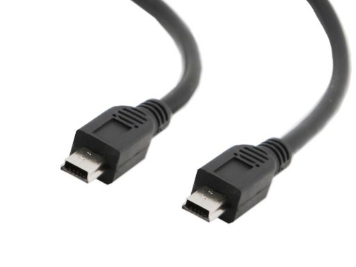 Кабель шт.mini USB B - шт.mini USB B 1.1 (1,5м), серый, блистер.. Netko РАСПРОДАЖА