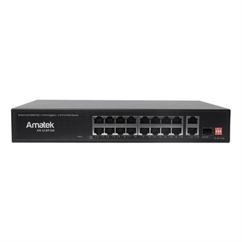 AN-S18P16A - 19-портовый 100/1000 Мбит/с L2 коммутатор с PoE+ до 250Вт